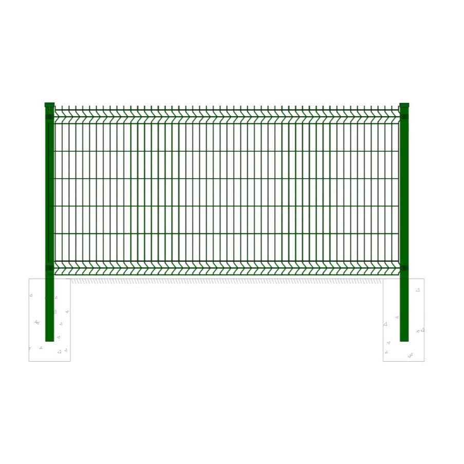 Garden fence metal