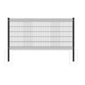 Black garden fence