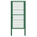 Garden metal gate