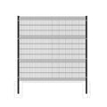Black fence wire mesh security