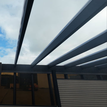 CLEAR ROOFING PATIO LEAN TOO
