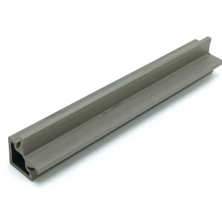 Grey corner composite decking cladding