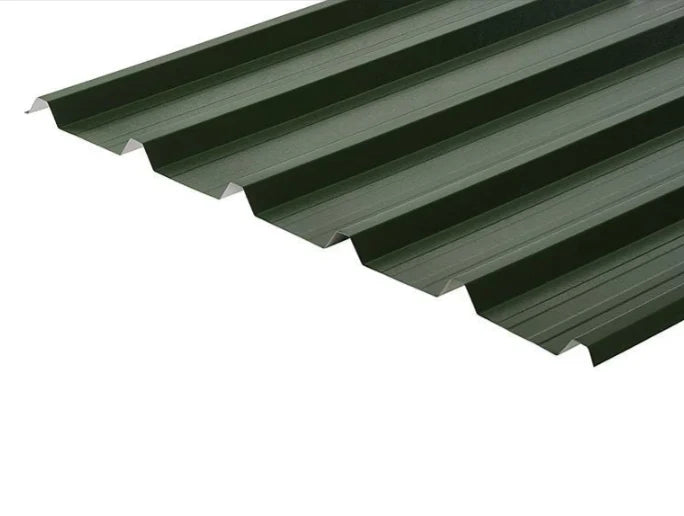 Roof Cladding Sheets Cut To Size 0.5mm Non Drip Black and Green.
